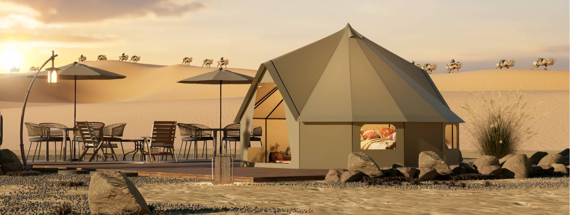 久治县露营酒店帐篷产品